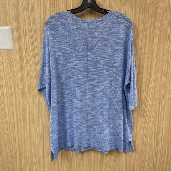 Lands' end blue sweater size 16/18W - Picture 5 of 5